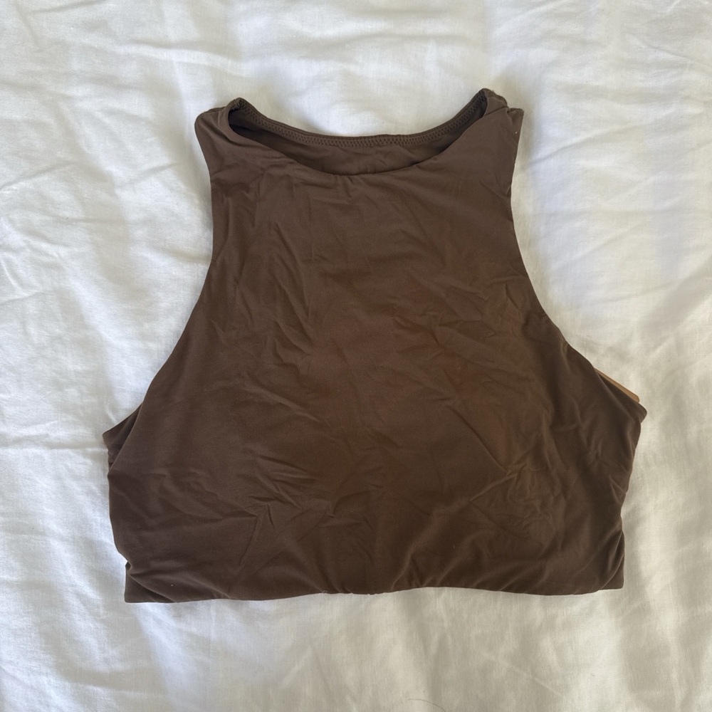Skims Fits Everybody Racer Back Cropped Tank | NWT | Size M